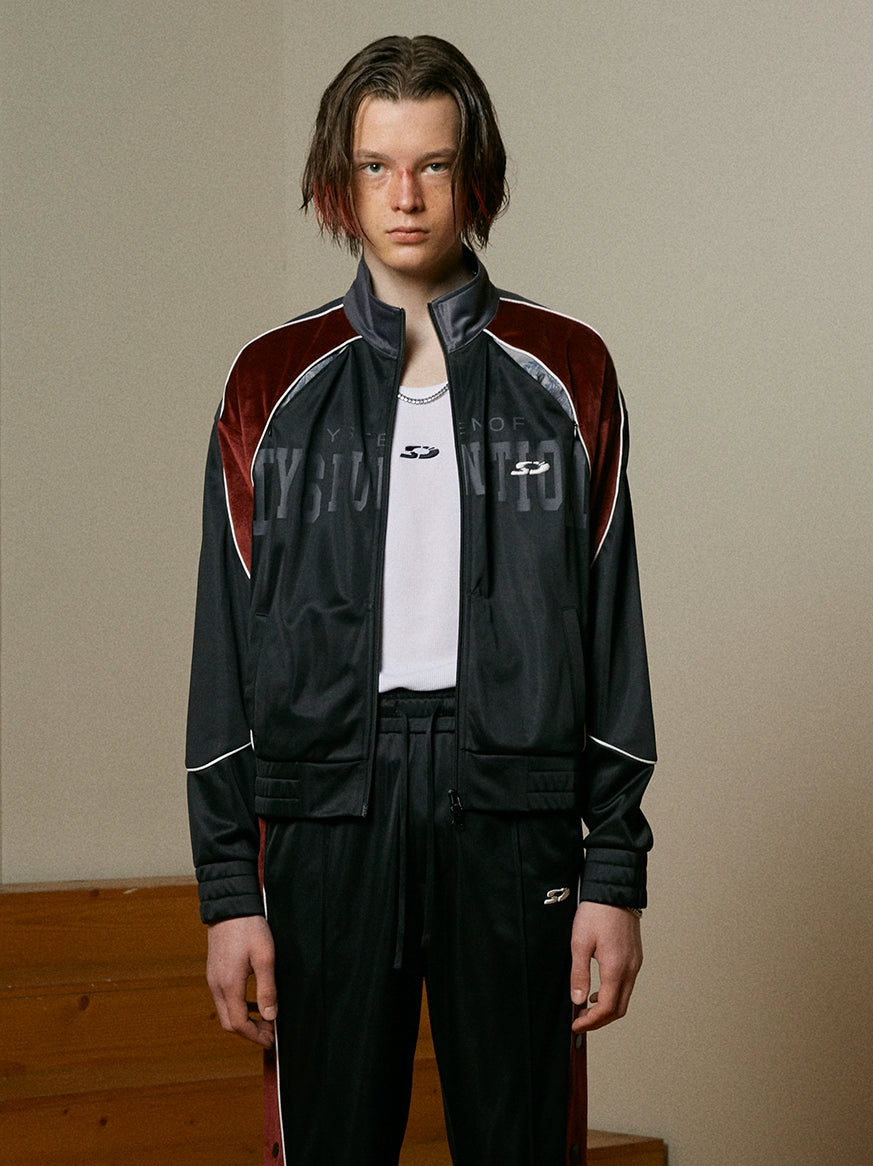 SOD Co. Velvet Deconstructed Track Jacket | Face 3 Face