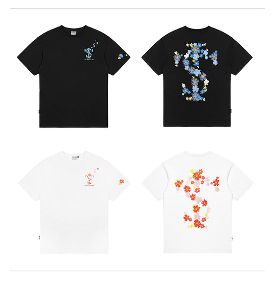 Small Town Kid Daisy Flower Logo Tee | Face 3 Face