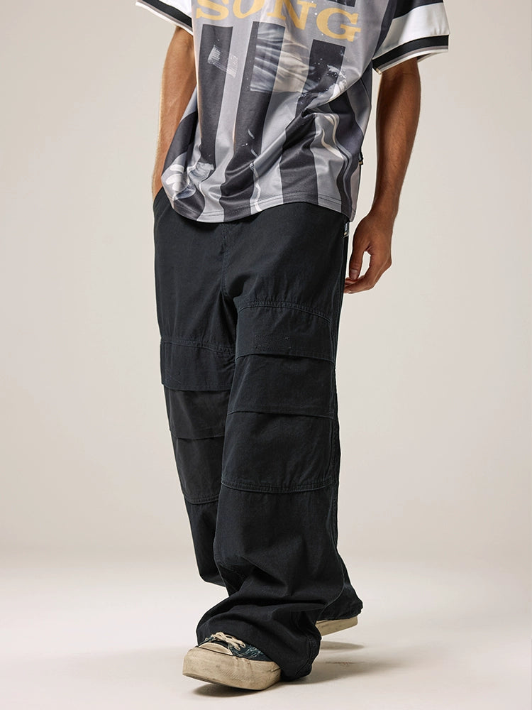 Remedy Velcro Front Pocket Baggy Work Pants | Face 3 Face