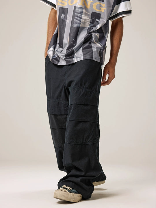 Remedy Velcro Front Pocket Baggy Work Pants | Face 3 Face