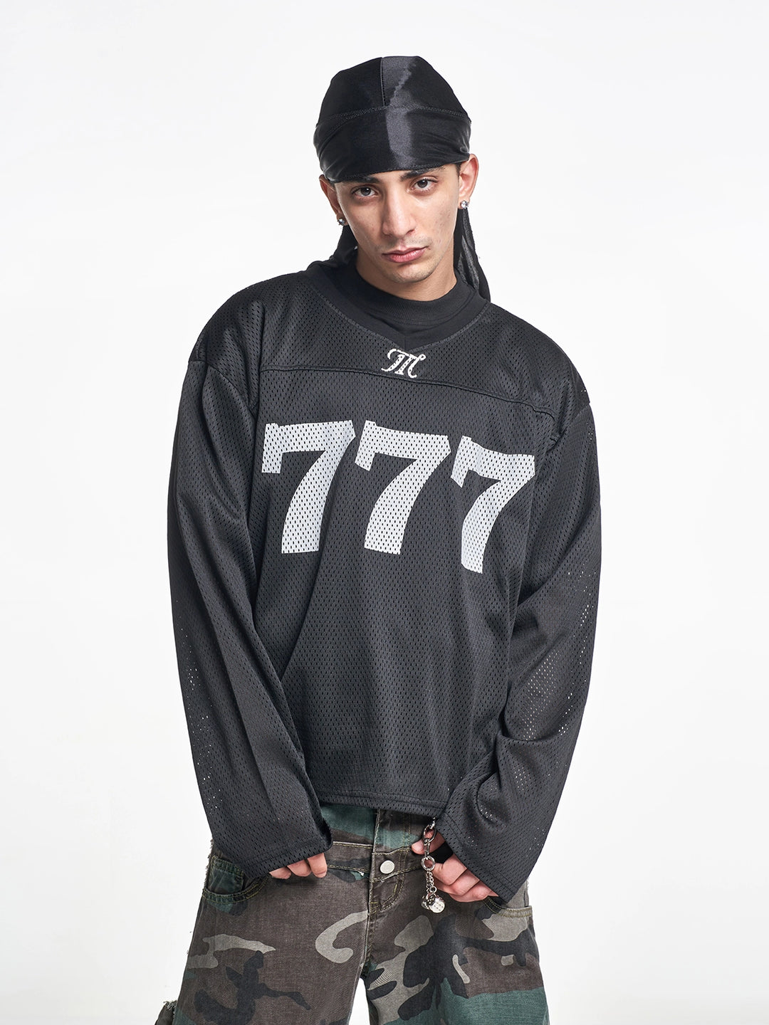 F3F Select 777 Numbered Mesh Long Sleeve Hockey Jersey | Face 3 Face