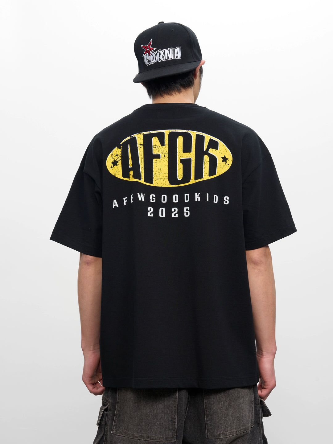 AFGK Vintage Number Print Tee | Face 3 Face