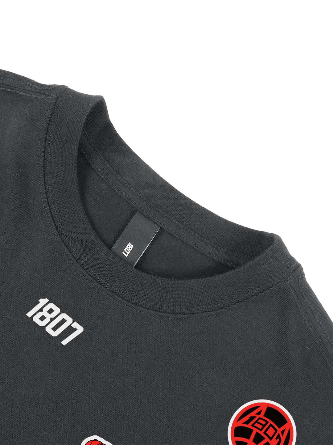 1807 Logo Patch Stickers Tee | Face 3 Face