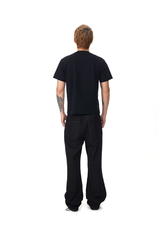 EVILKNIGHT(EK) Emblem Logo Print Short Sleeve Tee | Face 3 Face