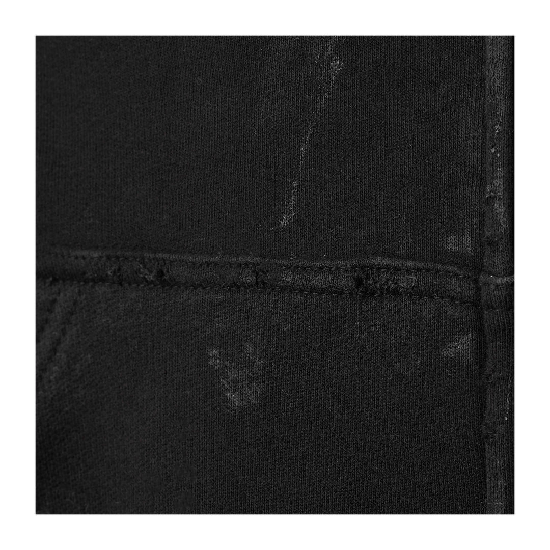 KARMANISTIC Rhinestone Logo Dirty Dye Zip Up Hoodie | Face 3 Face