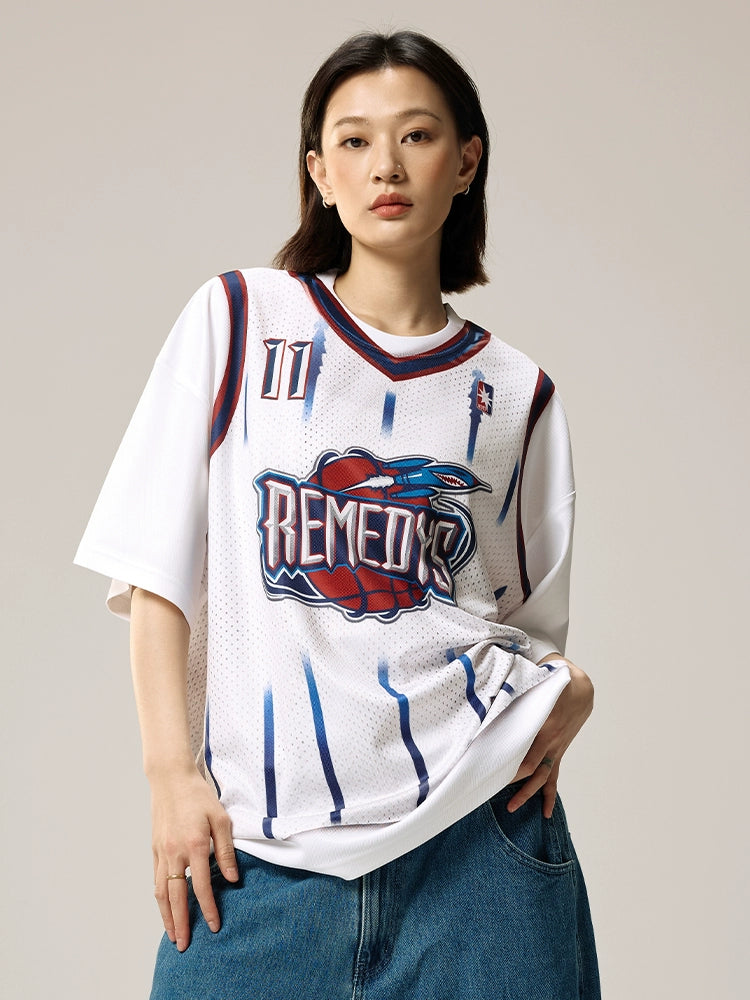 Remedy Rocket Jersey Digital Print Tee | Face 3 Face