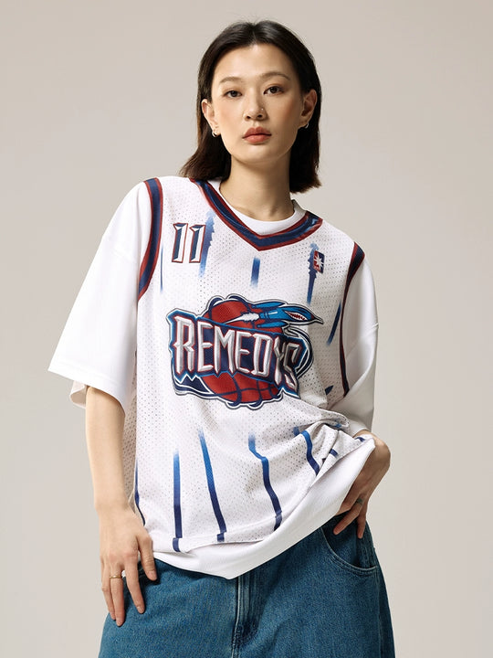 Remedy Rocket Jersey Digital Print Tee | Face 3 Face