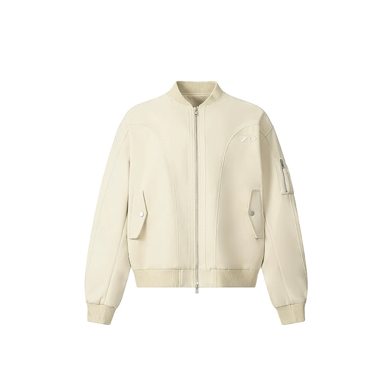 Achock Jacquard Needle Embroidery Varsity Jacket | Face 3 Face