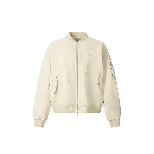 Achock Jacquard Needle Embroidery Varsity Jacket | Face 3 Face