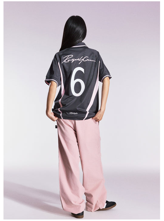 Remedy HONEYBUNNY Rabbit Embroidered Soccer Jersey Polo Shirt | Face 3 Face