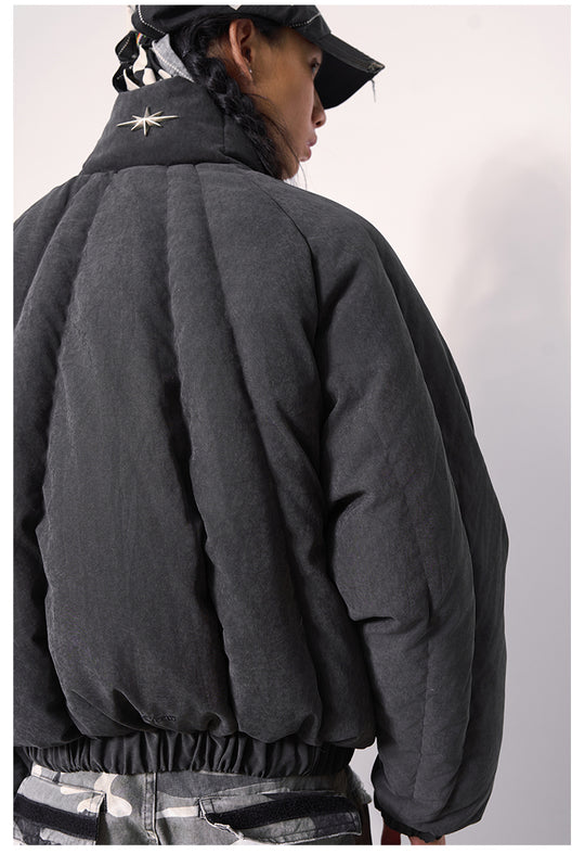 Remedy Metal Stud Down Jacket | Face 3 Face