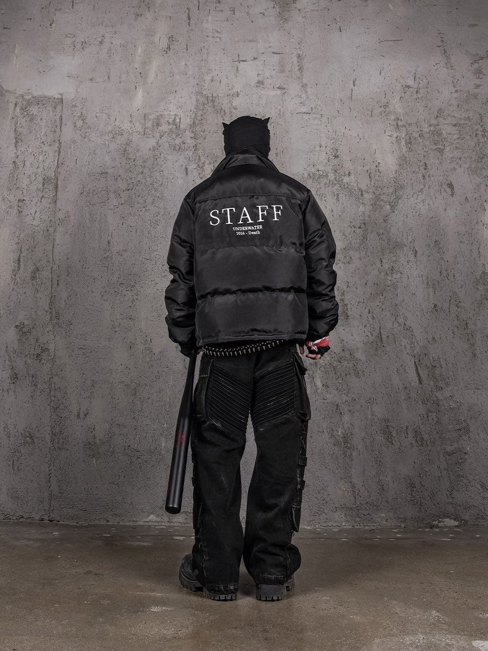 UNDERWATER STAFF Embroidered Down Jacket | Face 3 Face