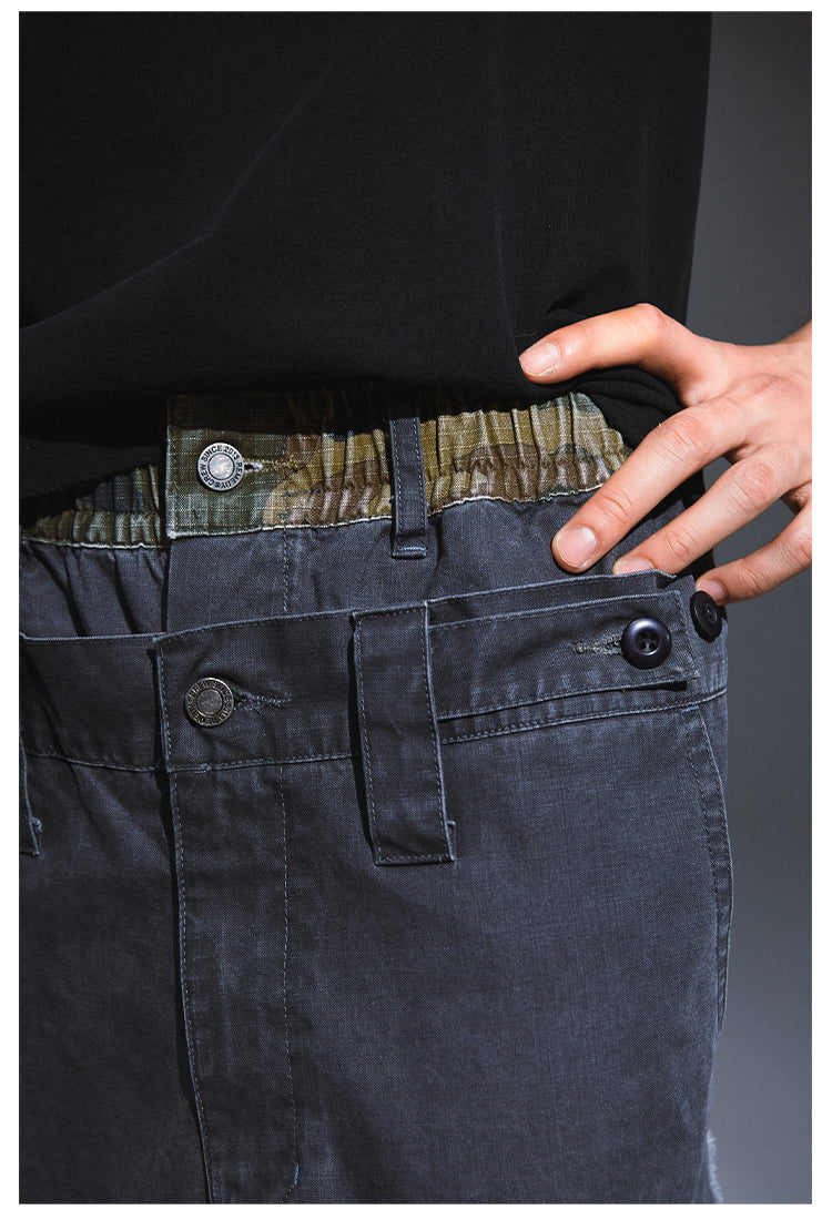 Remedy Double Layer Baggy Work Shorts | Face 3 Face