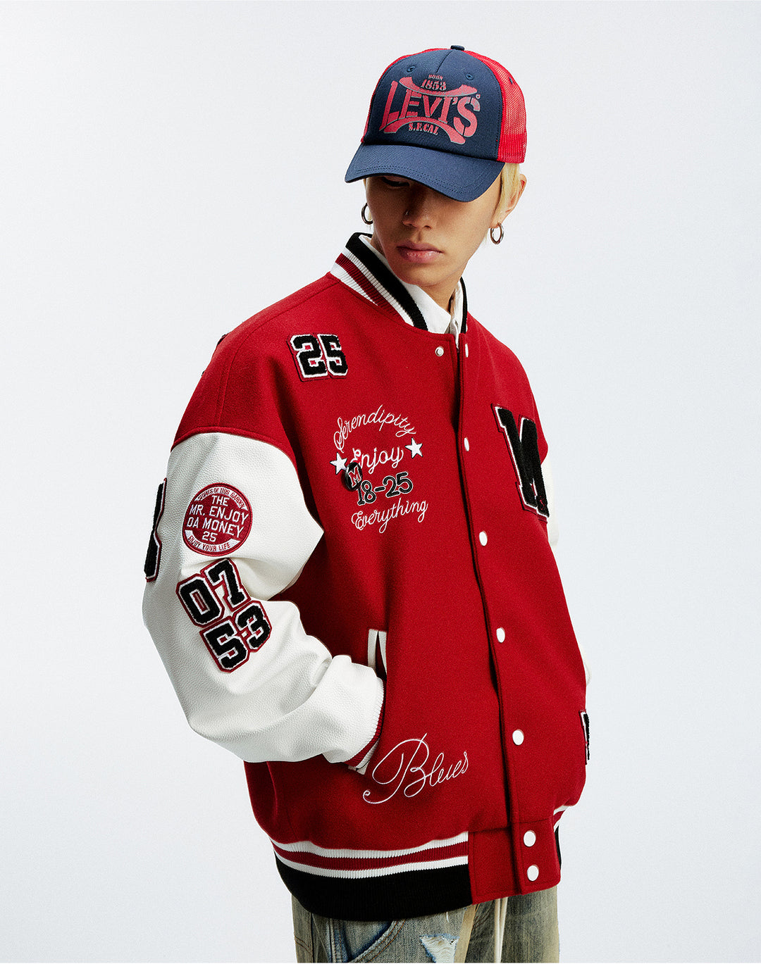 MEDM Seventh Anniversary Exclusive Varsity Jacket | Face 3 Face