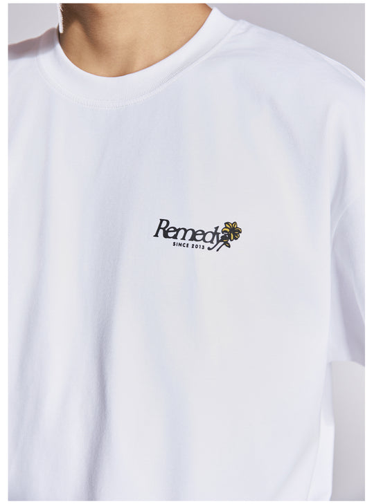 Remedy Small Flowers Foam Print Tee | Face 3 Face