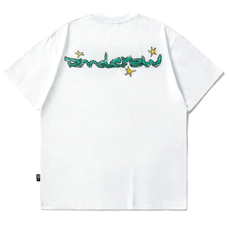 Remedy Cool Touch Cracked Star Logo Print Tee | Face 3 Face