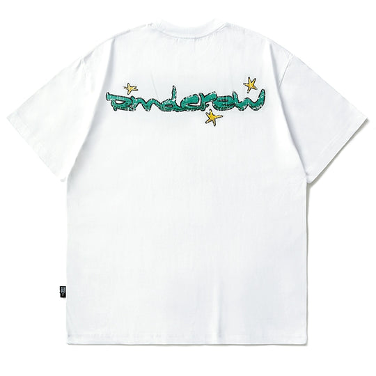 Remedy Cool Touch Cracked Star Logo Print Tee | Face 3 Face