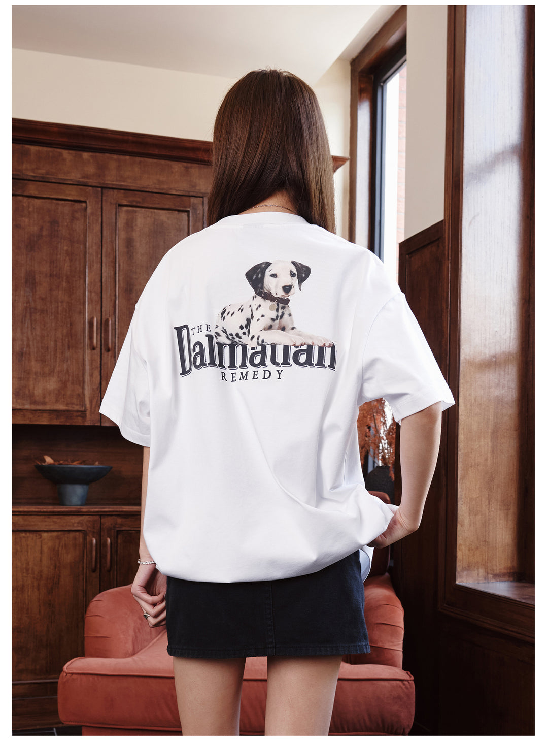 Remedy Dalmatian Graphic Cool Touch Tee | Face 3 Face