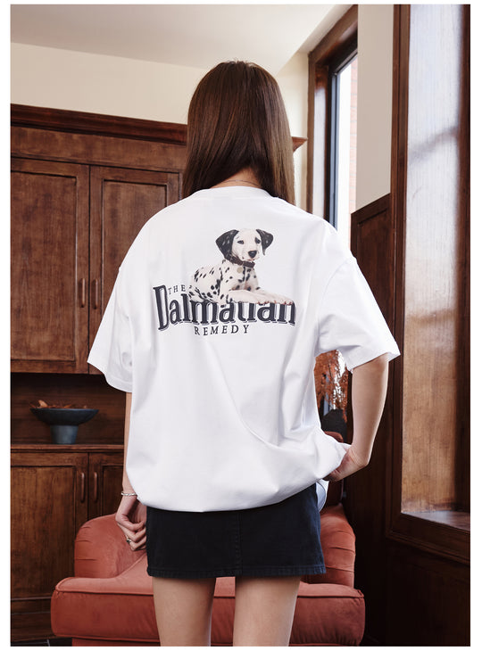 Remedy Dalmatian Graphic Cool Touch Tee | Face 3 Face