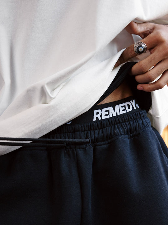 Remedy Double Waist Layer Sweat Sports Shorts | Face 3 Face