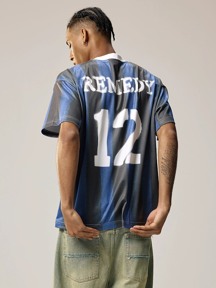 Remedy Peace and Love Digital Soccer Jersey Tee | Face 3 Face