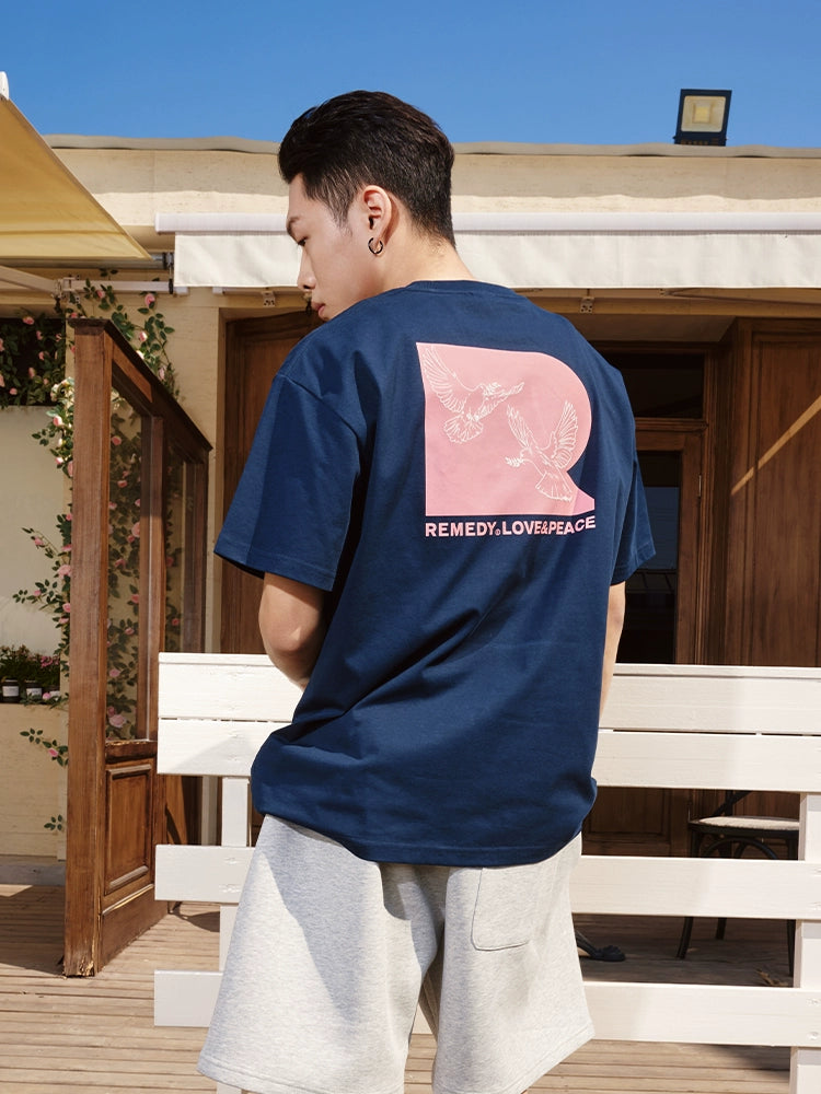Remedy Peace Dove Print Cool Touch Tee | Face 3 Face