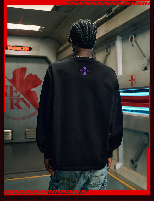 MEDM x EVA Basic Logo Long Sleeve Tee | Face 3 Face