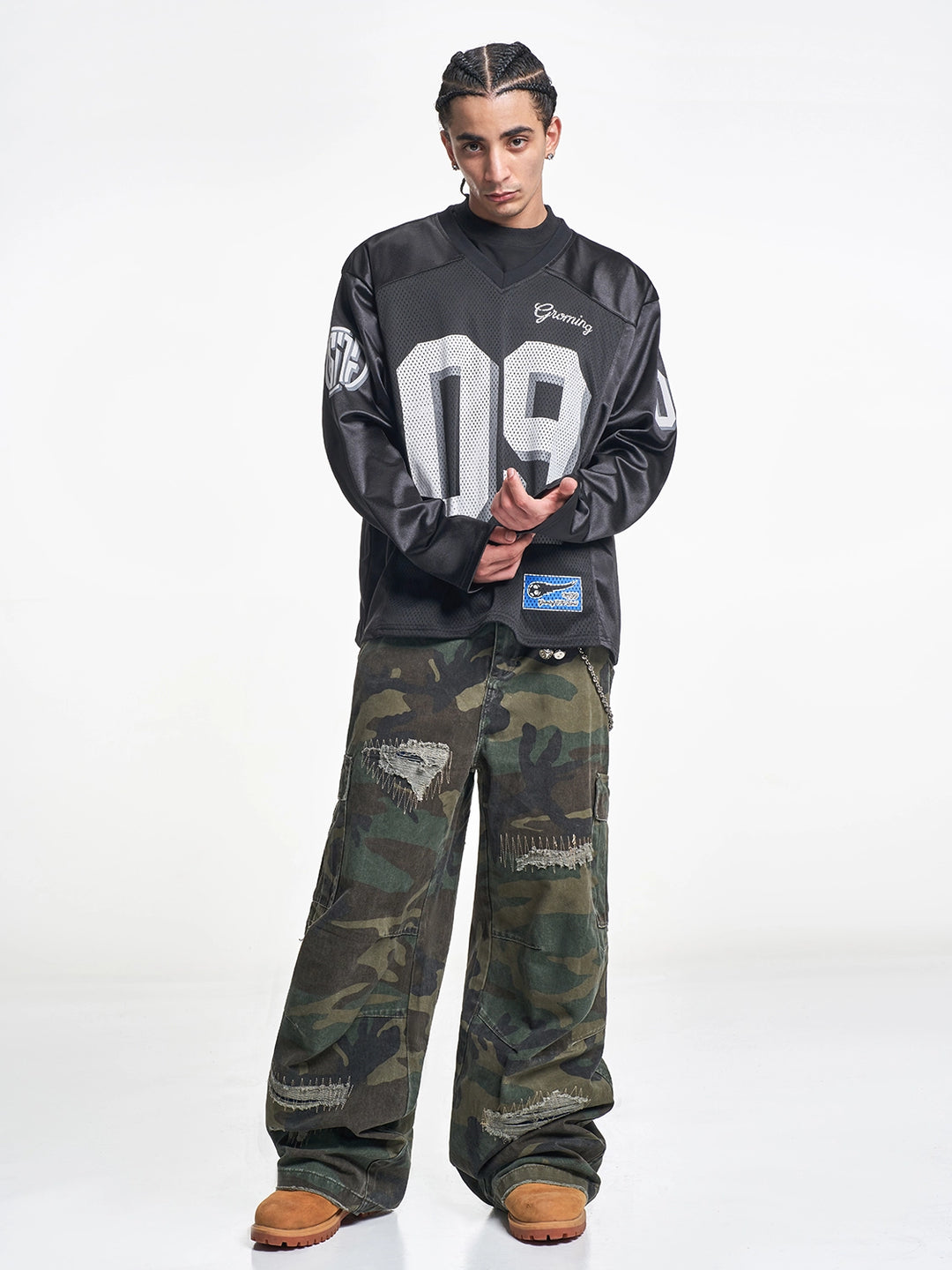 F3F Select 09 Graphic Mesh Long Sleeve Hockey Jersey | Face 3 Face