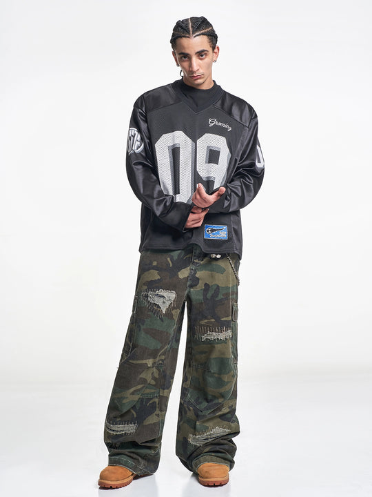 F3F Select 09 Graphic Mesh Long Sleeve Hockey Jersey | Face 3 Face