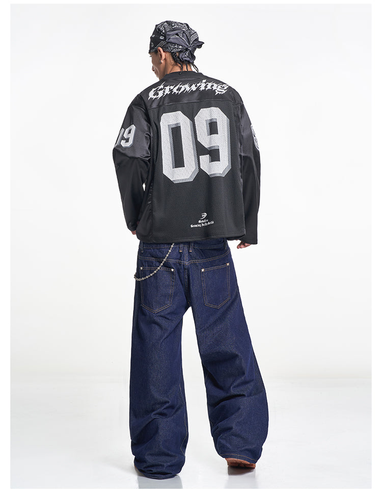 F3F Select 09 Graphic Mesh Long Sleeve Hockey Jersey | Face 3 Face