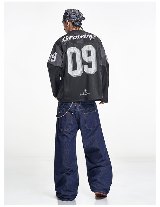 F3F Select 09 Graphic Mesh Long Sleeve Hockey Jersey | Face 3 Face