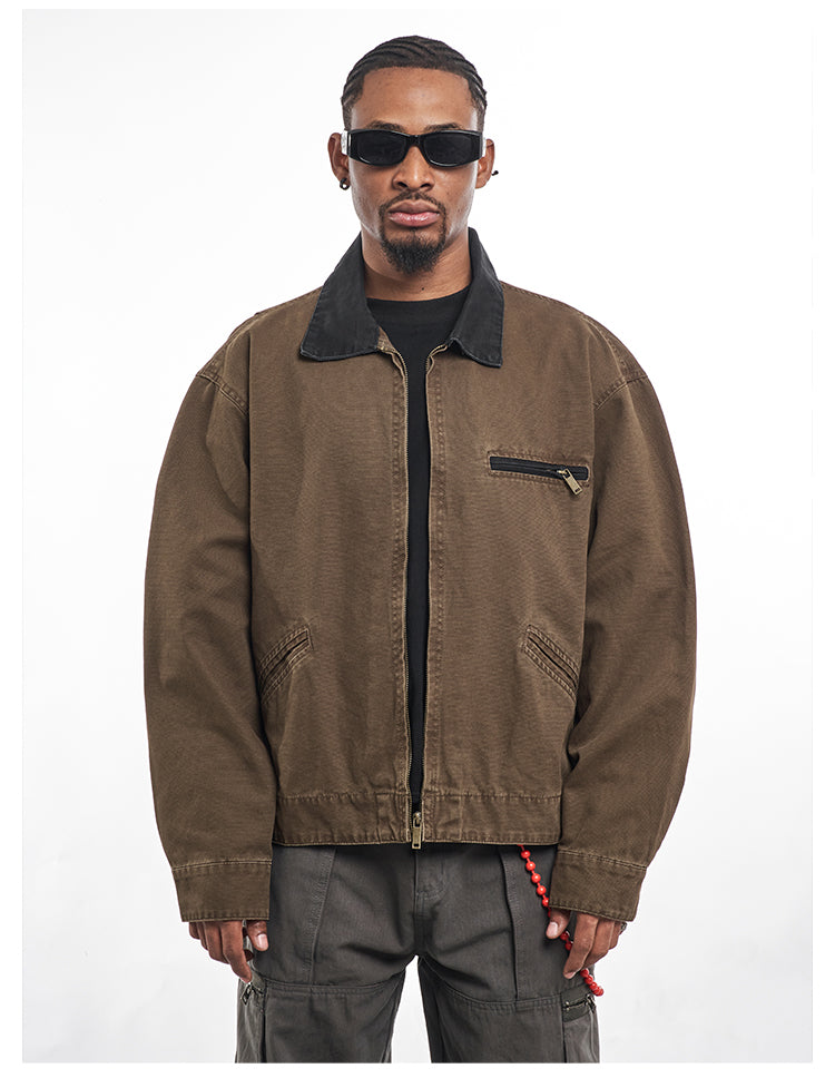 F3F Select Color Block Lapel Detroit jacket | Face 3 Face