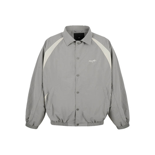 1807 Graffiti Logo Patchwork Coach Jacket | Face 3 Face