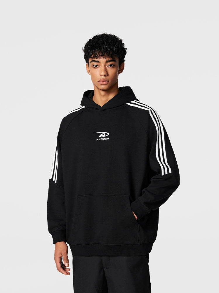 Achock Bar Striped Hoodie | Face 3 Face