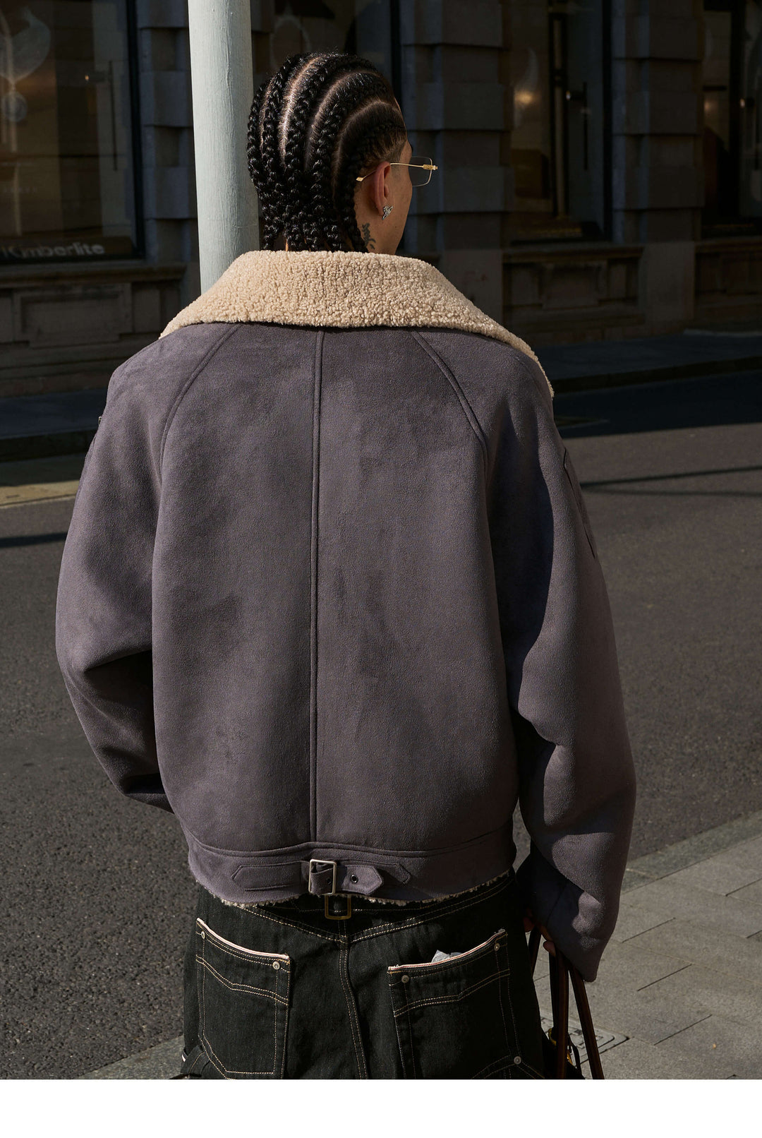 STEEPC Suede Shearling Jacket | Face 3 Face