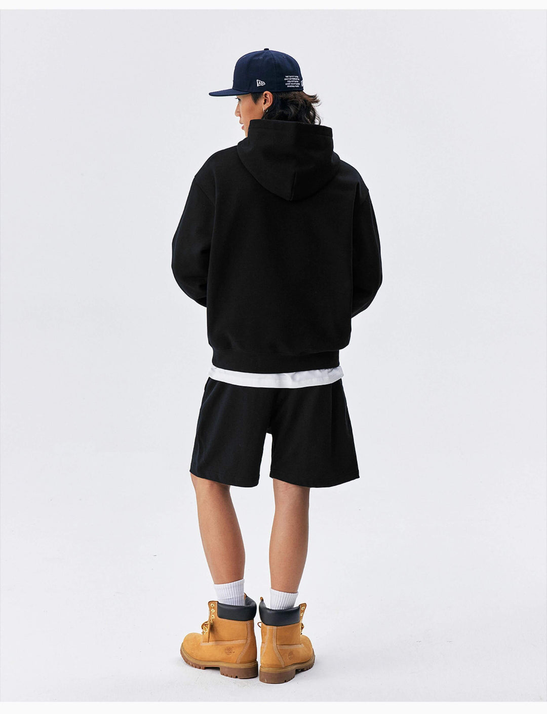 MEDM Logo Print and Embroidered Lettering Hoodie | Face 3 Face