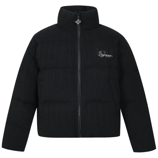 MEDM Cable Knit Down Jacket | Face 3 Face