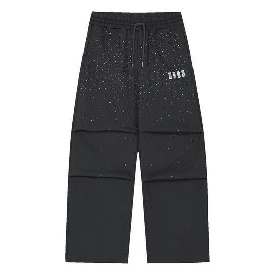 MEDM Starry Sky Rhinestone Baggy Sweatpants | Face 3 Face