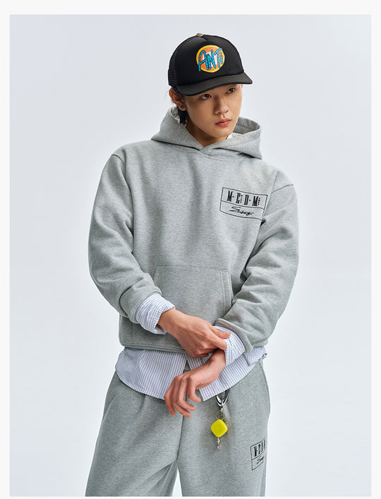 MEDM Embroidered Lettered Logo Hoodie & Sweatpants | Face 3 Face