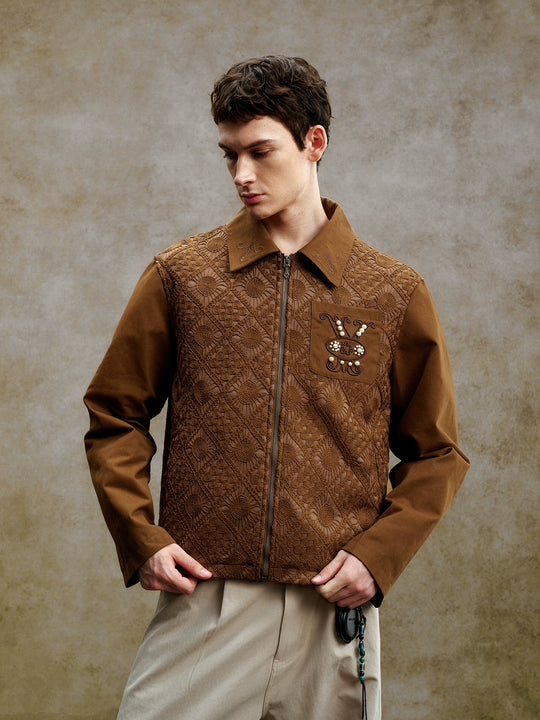 YADcrew Lace Knit Jacket | Face 3 Face