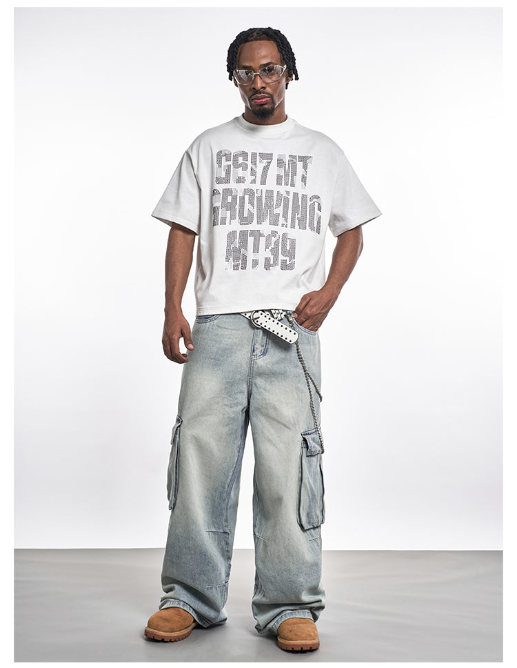 F3F Select Baggy Large Pocket Cargo Jeans | Face 3 Face