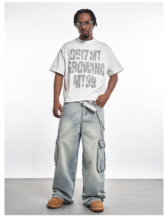 F3F Select Baggy Large Pocket Cargo Jeans | Face 3 Face