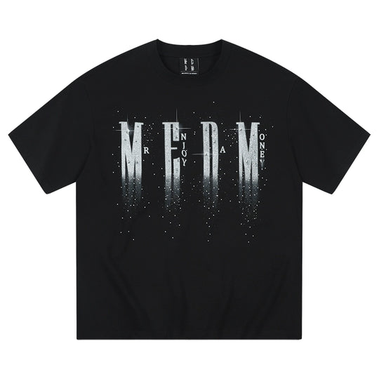 MEDM Rhinestone Flash Logo Tee | Face 3 Face