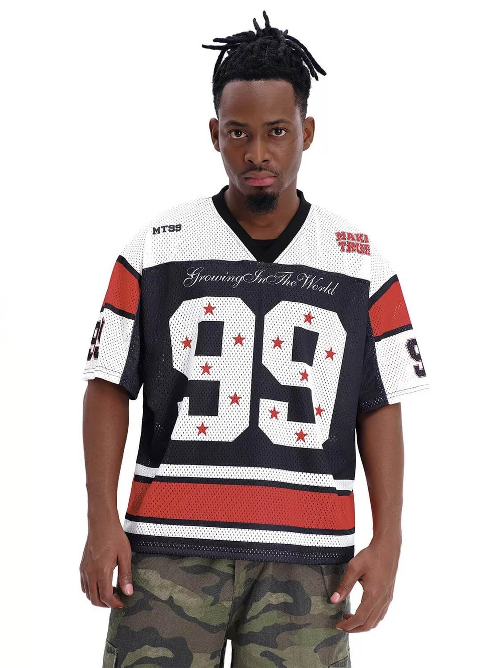 F3F Select Star 99 Numbering Color Block Mesh Short Sleeve Jersey | Face 3 Face