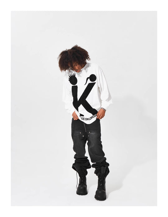 KARMANISTIC Big K Logo Long Sleeve Tee | Face 3 Face