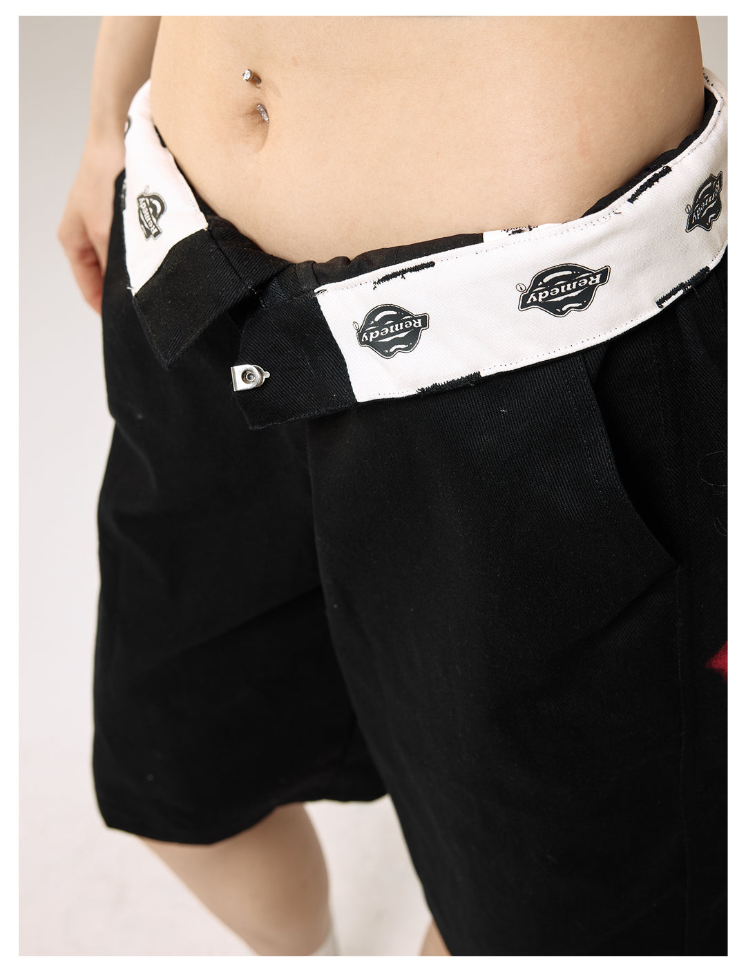 Remedy Kiss Mark Work Shorts | Face 3 Face