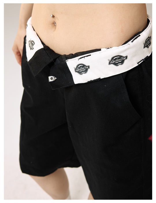 Remedy Kiss Mark Work Shorts | Face 3 Face
