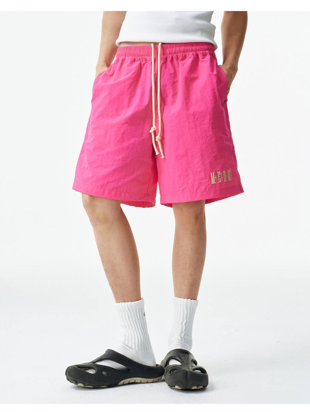 MEDM Quick Dry Embroidered Beach Shorts | Face 3 Face