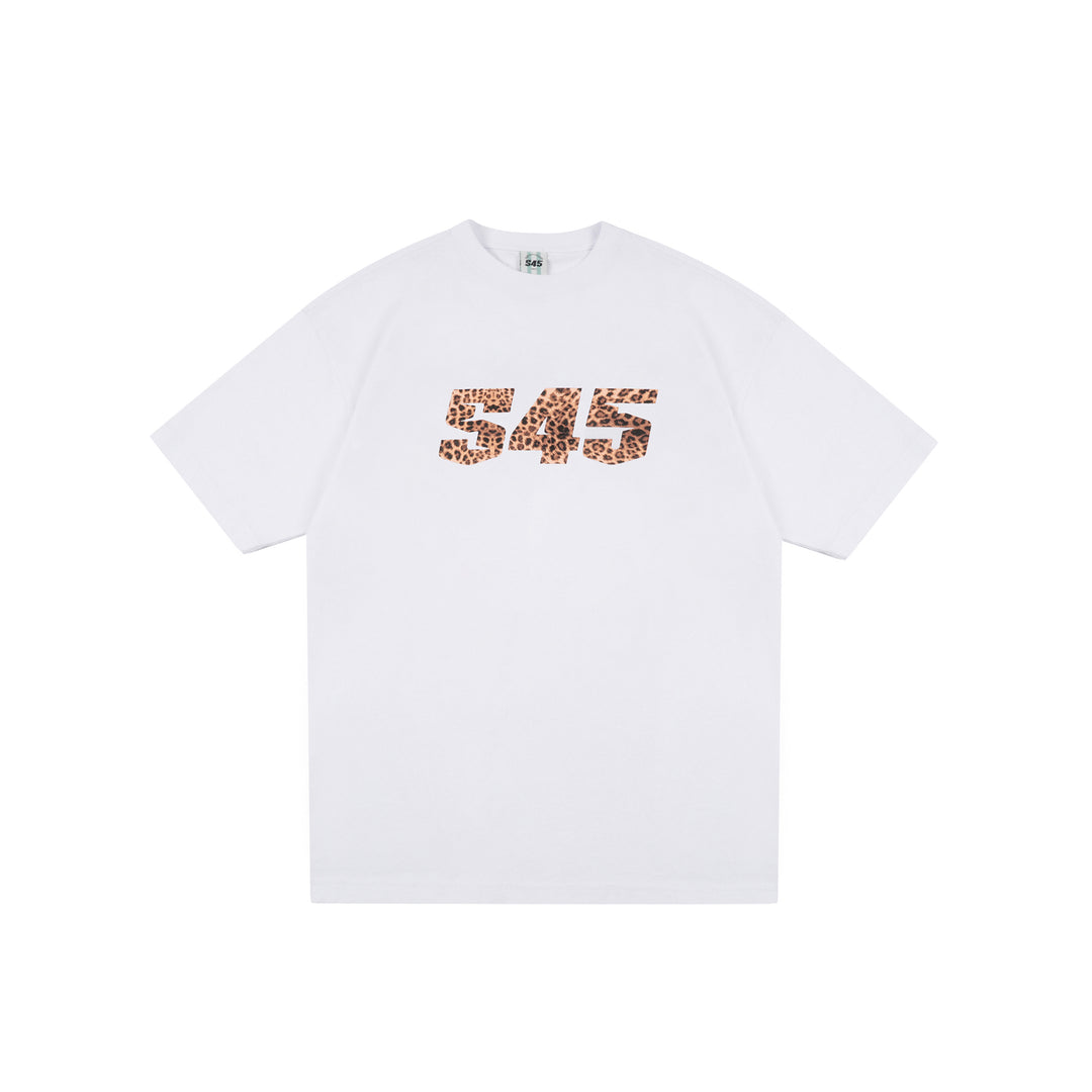 S45 Leopard Logo Print Tee | Face 3 Face