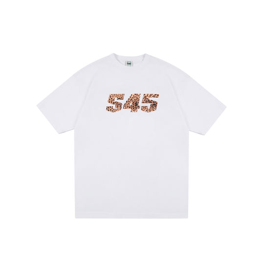 S45 Leopard Logo Print Tee | Face 3 Face